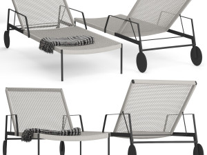 nodi chaise lounge Model 3D