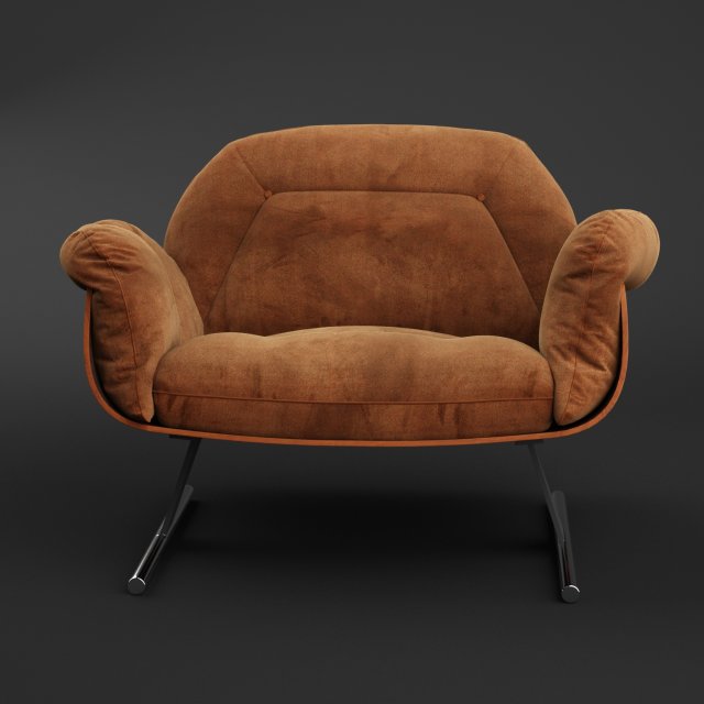 presidencial lounge armchair Modelo 3D .c4d .max .obj .3ds .fbx .stl .blend 