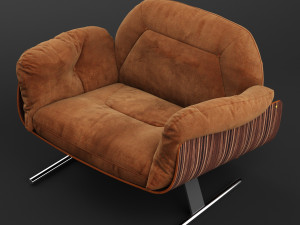 presidencial lounge armchair Modelo 3D