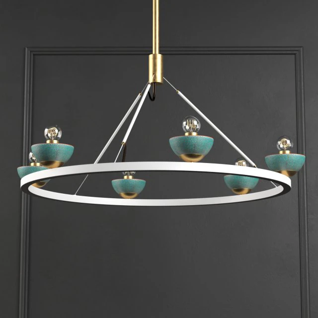 roseland ceiling light 3D Model .c4d .max .obj .3ds .fbx .stl .blend 