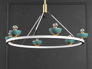 roseland ceiling light Modèle 3D