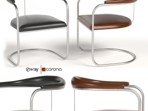ss33 armchair 3D 모델