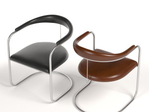 ss33 armchair Model 3D