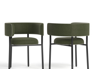 the font bold armchair Modèle 3D