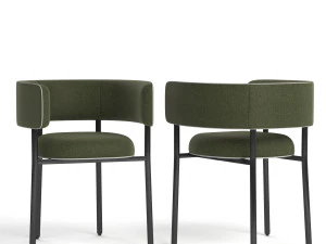the font bold armchair 3D Model