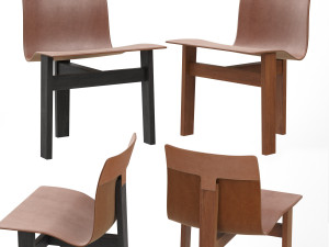 tre 3 chair 3D मॉडल