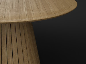 whirl round outside table Modèle 3D
