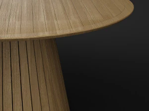 whirl round outside table 3D Model