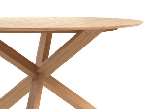 mikado round dining table 3D 模型