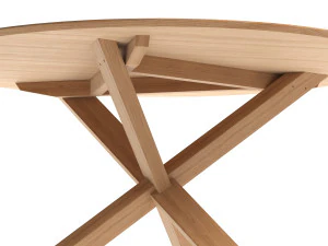 mikado round dining table 3D Model