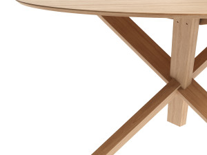 mikado round dining table 3D 模型
