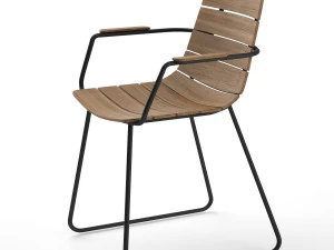 gloster william dining armchair 3D Model