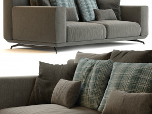 dalton sofa 3D Модель