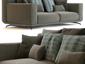 ダルトンソファ 3Dモデル