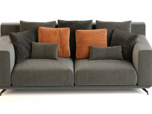 dalton sofa 3D Модель