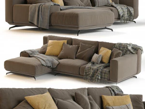 dalton sofa by ditre italia 3D Model