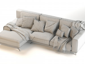 dalton sofa by ditre italia 3D Model