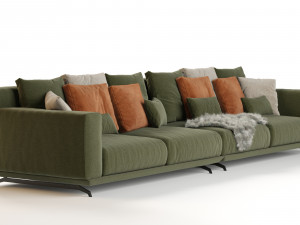 ditre italia dalton sofa Modelo 3D