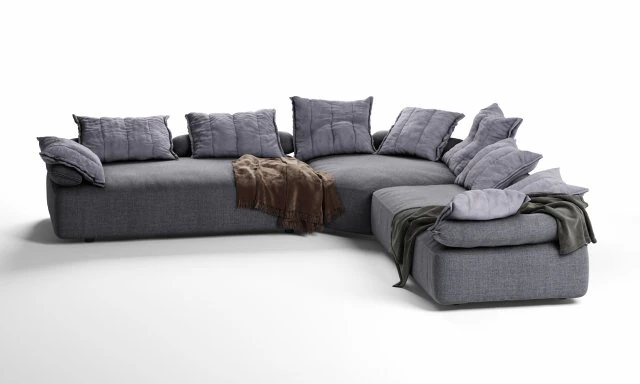 flick flack sofa ditre italia 3D Model .c4d .max .obj .3ds .fbx .stl .blend 