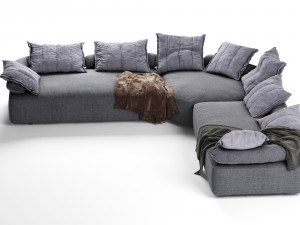 flick flack sofa ditre italia 3D Model