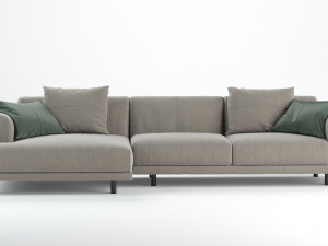 nevyll sofa by ditre italia 3D 모델