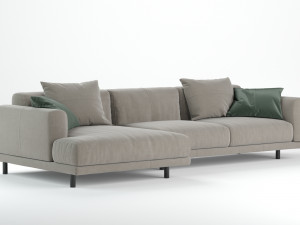 nevyll sofa by ditre italia 3D-Modell