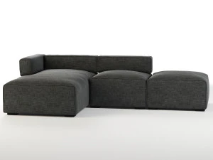 लेख के अनुसार क्वाड्रा सोफा 3D मॉडल