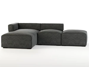 quadra sofa by article 3D Model