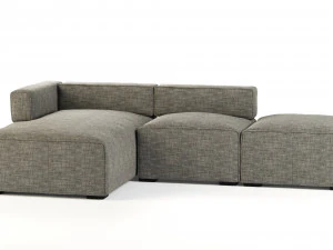 quadra sofa by article 3D Model