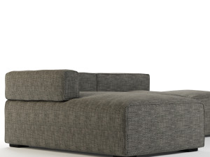 quadra sofa by article 3D Model