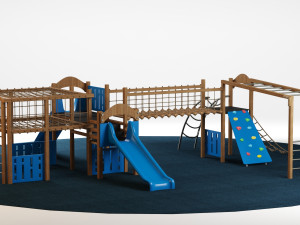 kids playground 01 3D Model