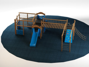 kids playground 01 3D Model