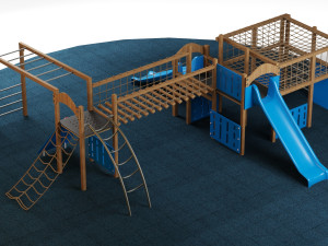 kids playground 01 3D Model