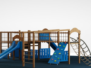 kids playground 01 3D Model