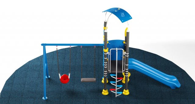 kids playground 02 3D Model .c4d .max .obj .3ds .fbx .stl .blend 