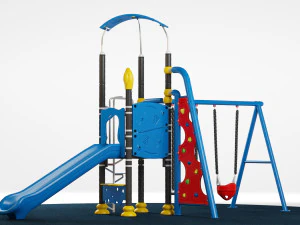 kids playground 02 3D Model