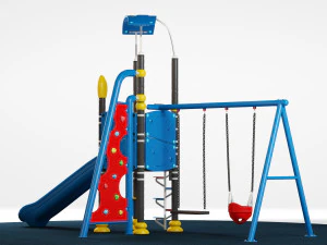 kids playground 02 3D Model
