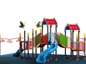 kids playground 08 3D Model