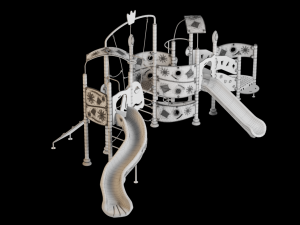 kids playground 09 Model 3D