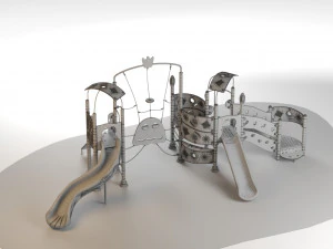 kids playground 09 3D Model