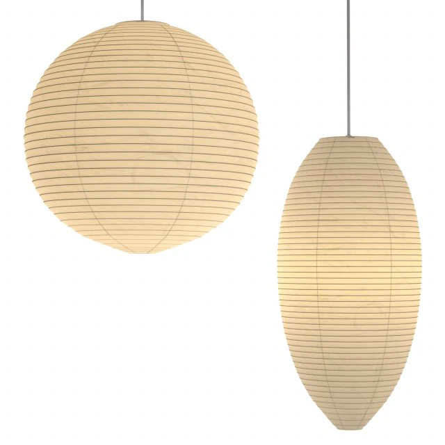akari paper japan lantern collection isamu noguchi 3D Model .c4d .max .obj .3ds .fbx .stl .blend 
