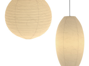 akari paper japan lantern collection isamu noguchi 3D Model