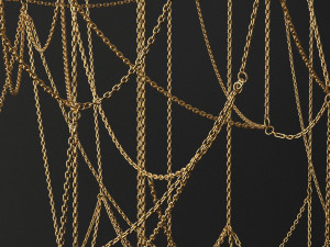 chain chandelier Modelo 3D