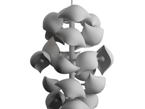 lapa 22 shell pendant Model 3D