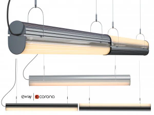 fila direta perdant se&ccedil;&atilde;o dupla Modelo 3D