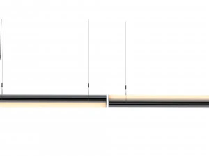 queue direct perdant double section 3D Model