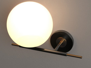 globe sconces from italy 3D मॉडल