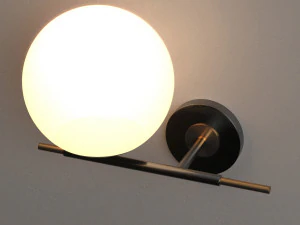 globe sconces from italy 3D Model