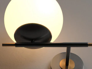 globe sconces from italy 3D Model