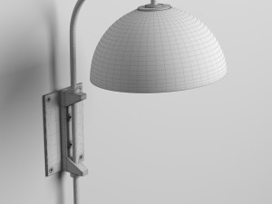pigalle gold copper sconce 3D Model